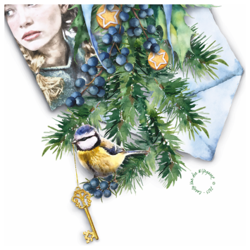 De Gouden Sleutel - kaart 3 detail