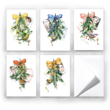 De Gouden Sleutel- reeks met enveloppe